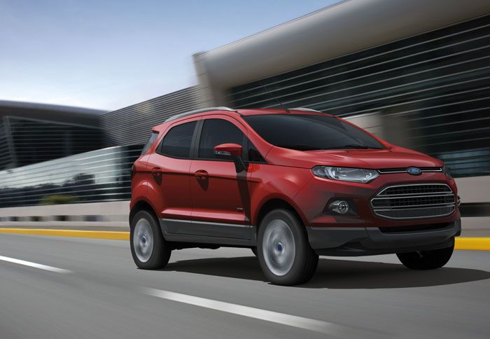 Το EcoSport βασίζεται στην παγκόσμια πλατφόρμα Β της Ford και συνδυάζει τα πλεονεκτήματα ενός μικρού αυτοκινήτου με αυτά ενός SUV.